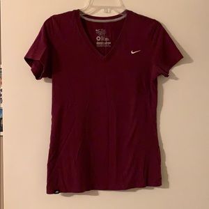 Nike short sleeve workout top - size M